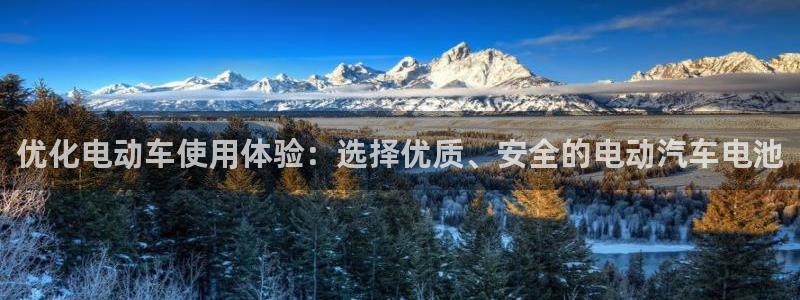 u优发国际首页：优化电动车使用体验：选择优质、安全的电动汽车电池